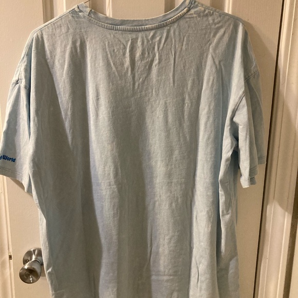 Disney Most Magical Place on Earth Blue Women’s Shirt Large - Picture 2 of 5